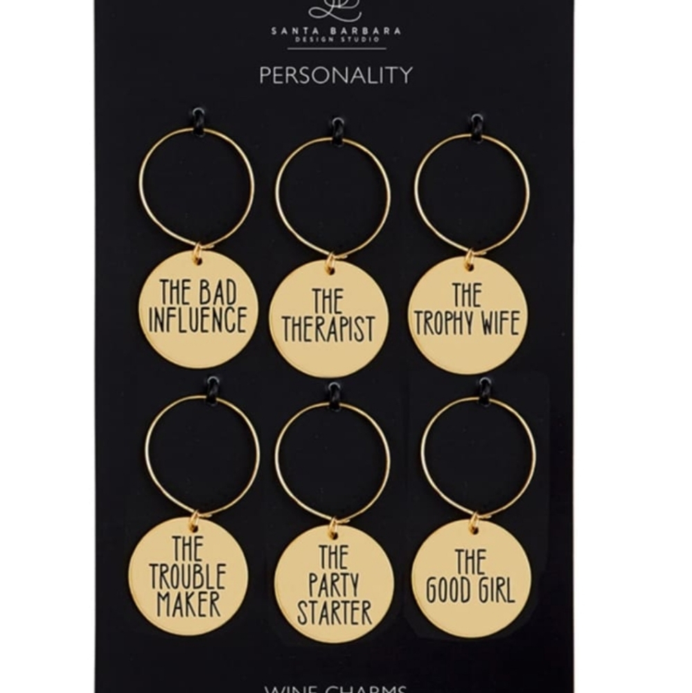 *Santa Barbara Design Studio* Wine Charm Set